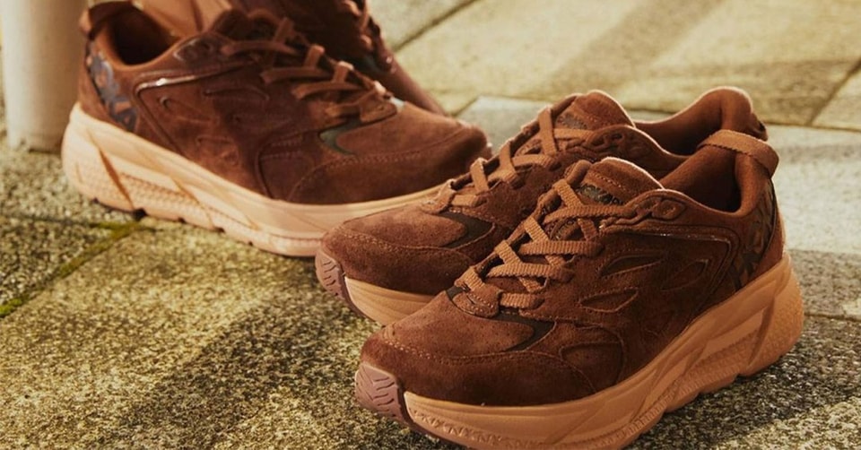 atmos 獨家亮相 HOKA ONE ONE Clifton L Suede 全新配色「Cappuccino」