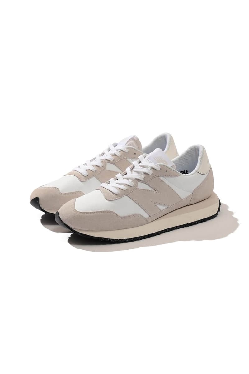 B:MING by BEAMS 獨家發佈 New Balance 237 全新配色「White/Ivory Land」