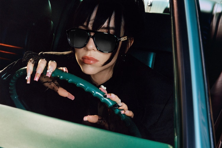Billie Eilish 首次出鏡演繹全新 Gucci 眼鏡形象大片
