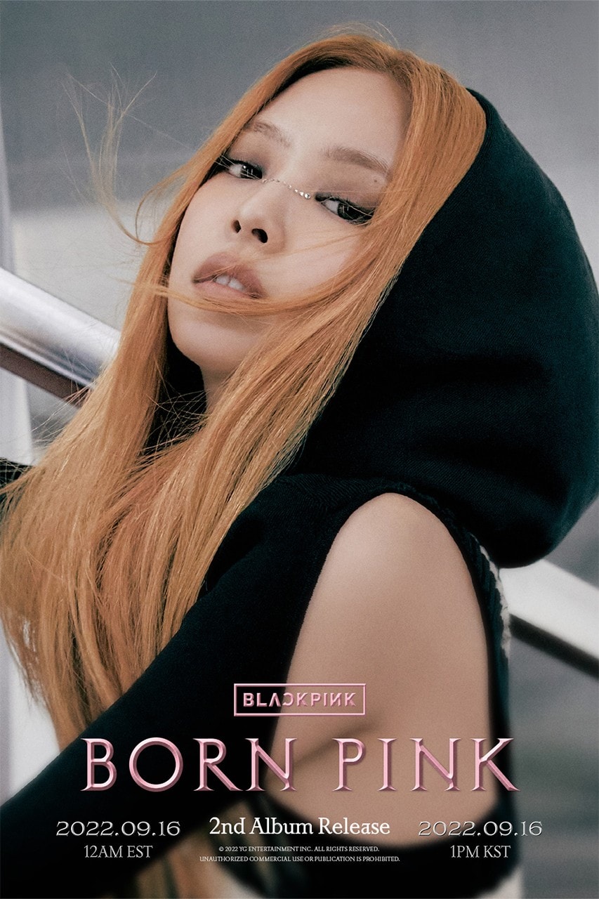 BLACKPINK 第二張全新專輯《BORN PINK》視覺宣傳海報正式公開