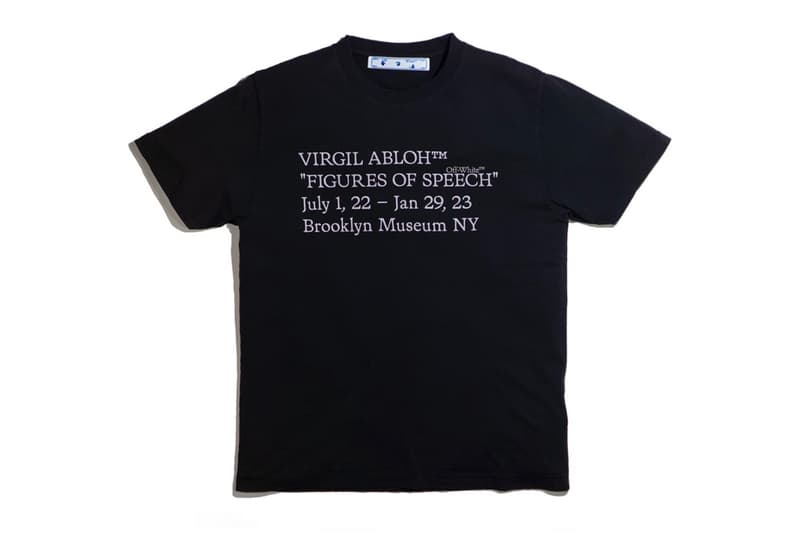 Off-White 攜手布魯克林博物推出《Virgil Abloh: Figures Of Speech》展覽特別系列