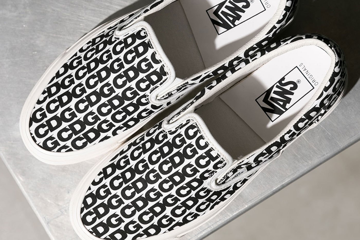 COMME des GARÇONS CDG x Vault by Vans Slip-On 最新聯名鞋款正式登場