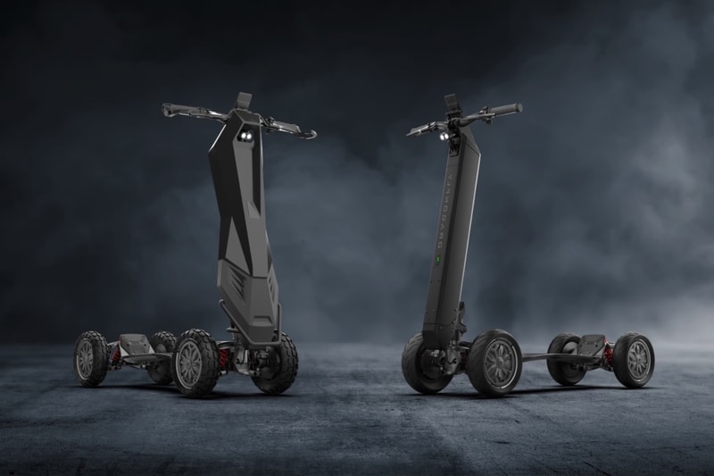 英國新創公司 D-Fly 推出全新高規格四輪電動滑板車