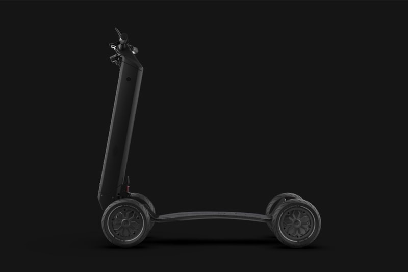 英國新創公司 D-Fly 推出全新高規格四輪電動滑板車