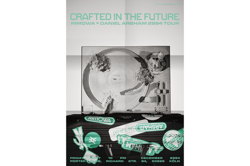 RIMOWA x Daniel Arsham「Eroded Turntable in Pilot Case」聯乘雕塑正式登場