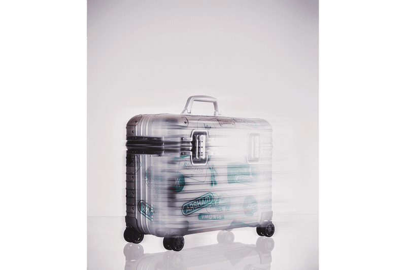 RIMOWA x Daniel Arsham「Eroded Turntable in Pilot Case」聯乘雕塑正式登場