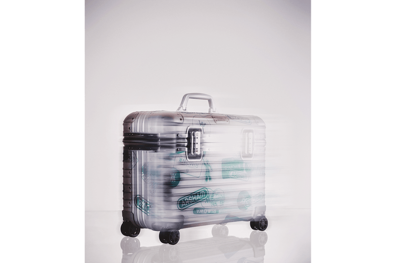 RIMOWA x Daniel Arsham「Eroded Turntable in Pilot Case」聯乘雕塑正式登場