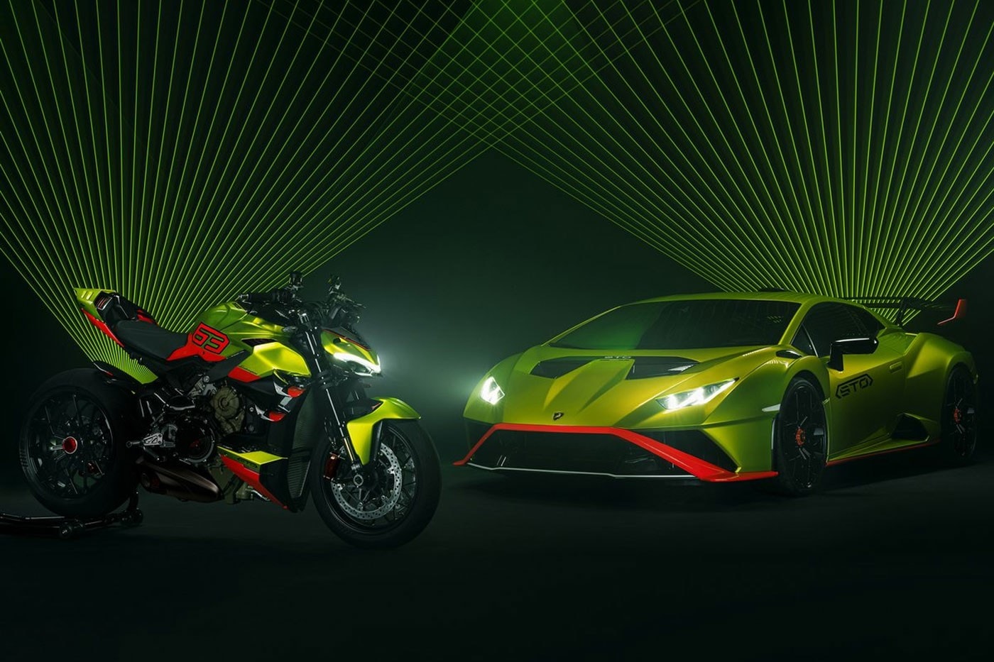 Ducati 攜手 Lamborghini 打造限量 630 輛 Streetfighter V4 聯名重機