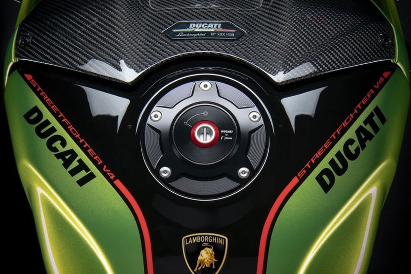 Ducati 攜手 Lamborghini 打造限量 630 輛 Streetfighter V4 聯名重機