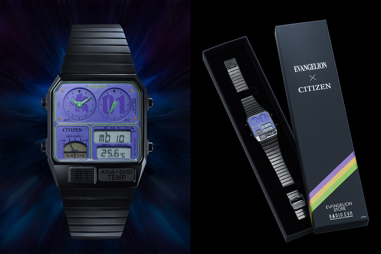 《新世紀福音戰士 Evangelion》x CITIZEN 全新聯乘錶款正式登場