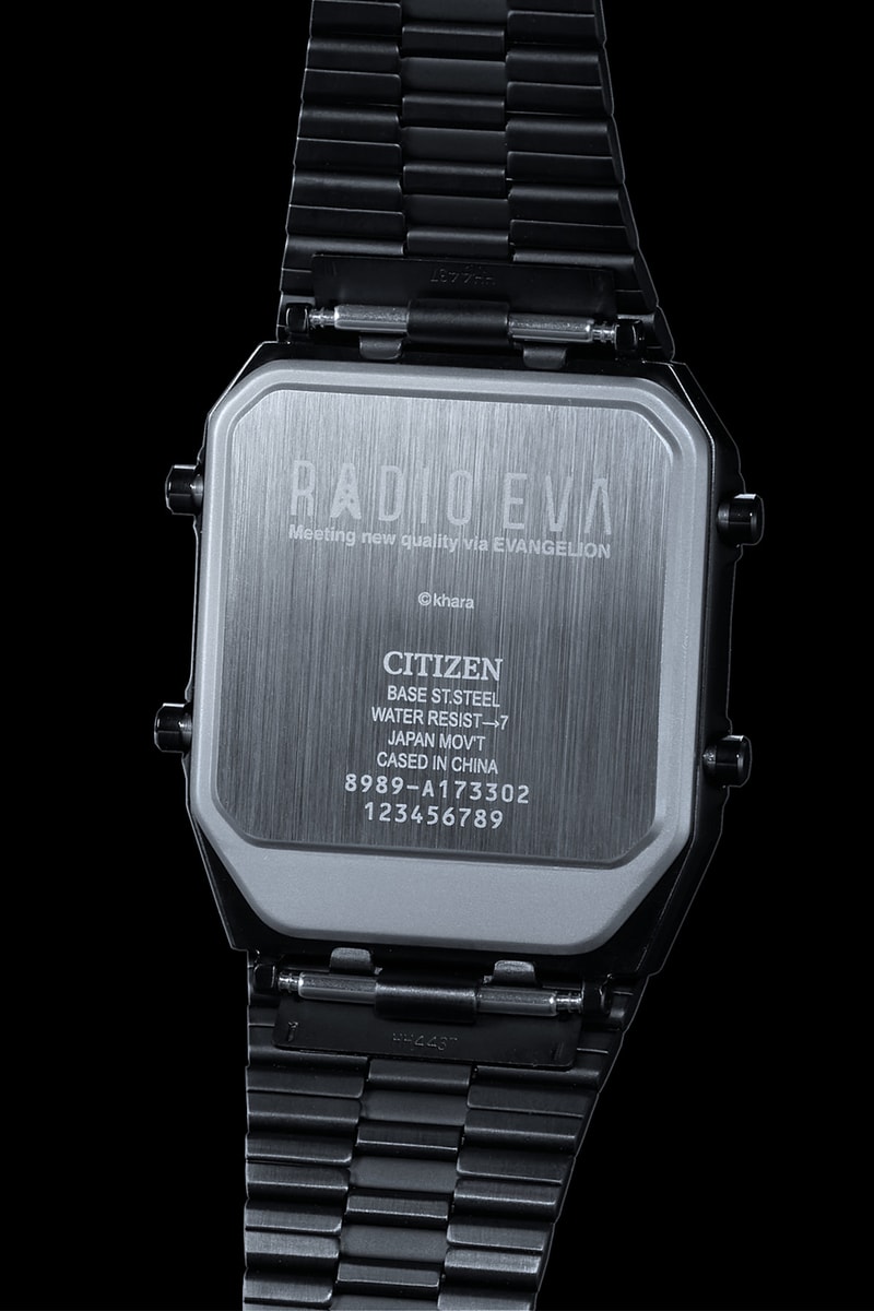 《新世紀福音戰士 Evangelion》x CITIZEN 全新聯乘錶款正式登場