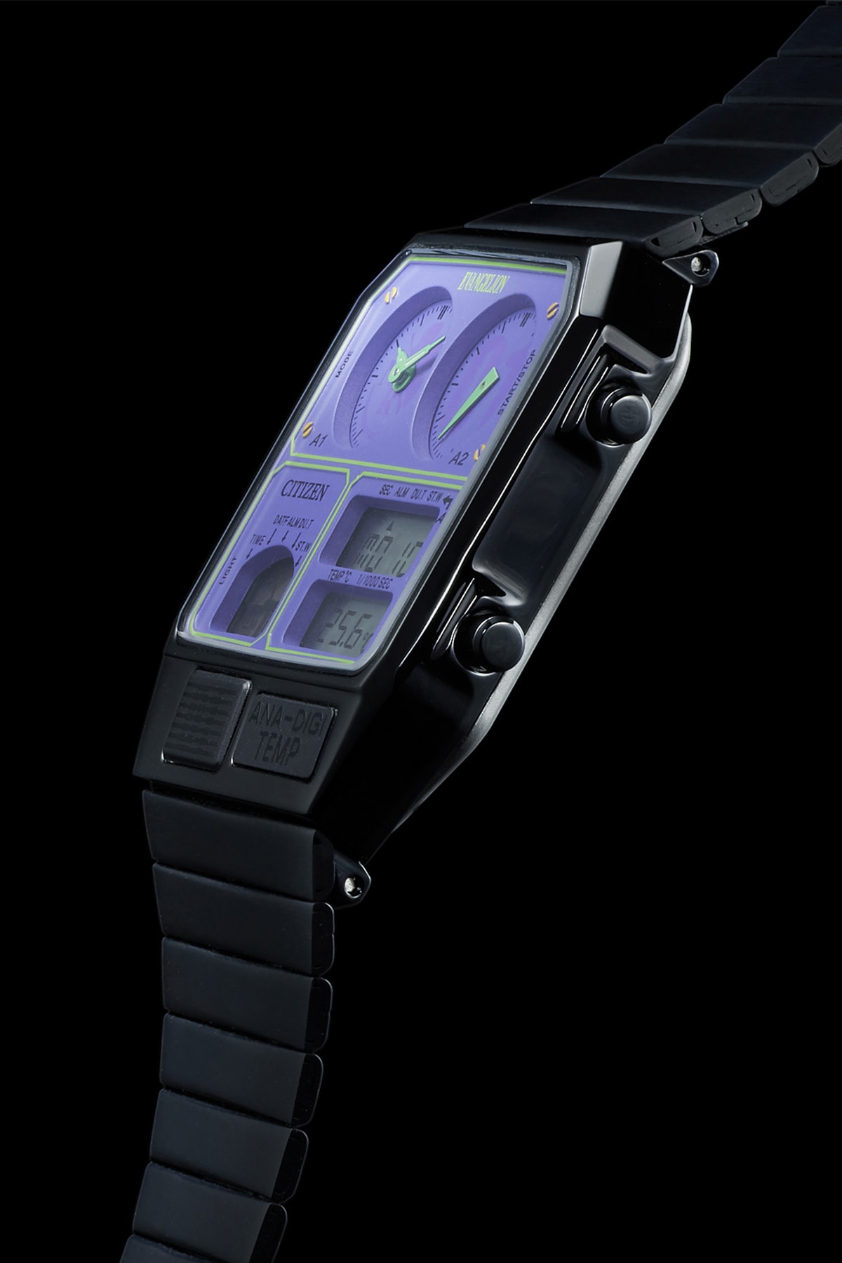 《新世紀福音戰士 Evangelion》x CITIZEN 全新聯乘錶款正式登場