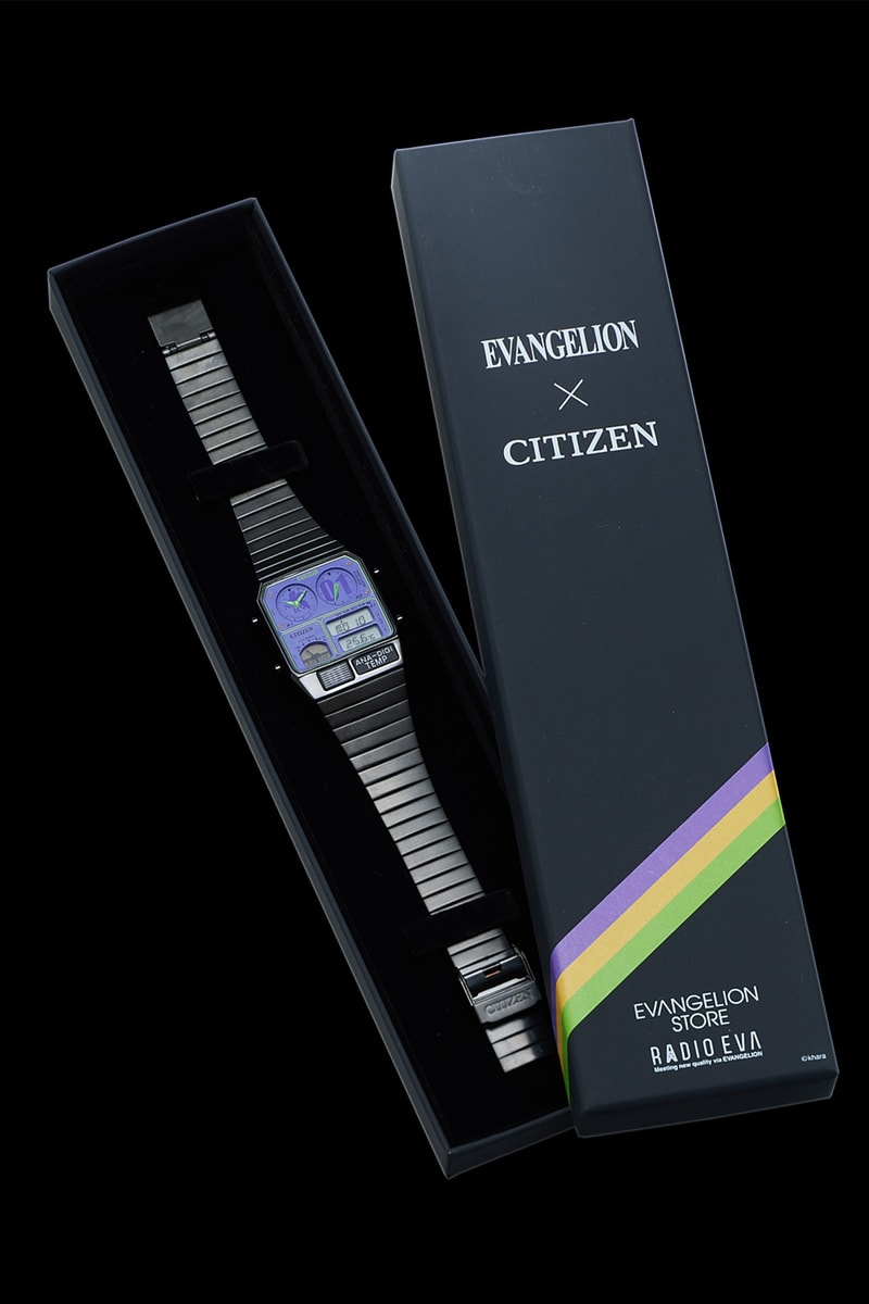 《新世紀福音戰士 Evangelion》x CITIZEN 全新聯乘錶款正式登場