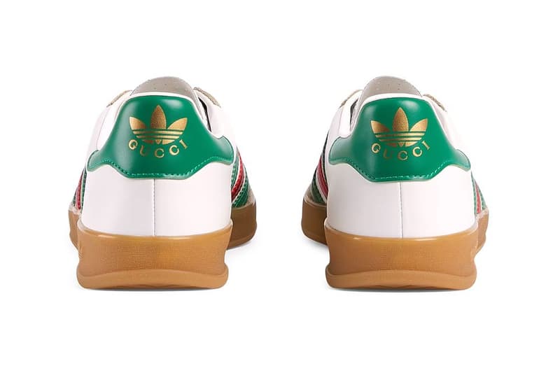 Gucci x adidas Gazelle 聯乘鞋款最新配色正式登場