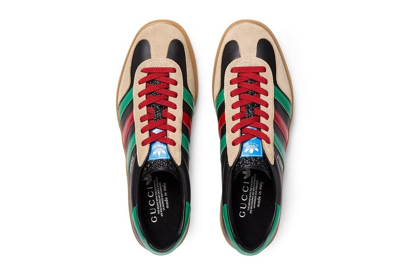 Gucci x adidas Gazelle 聯乘鞋款再釋出三種全新配色