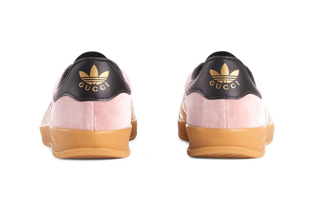 Gucci x adidas Gazelle 聯乘鞋款再釋出三種全新配色