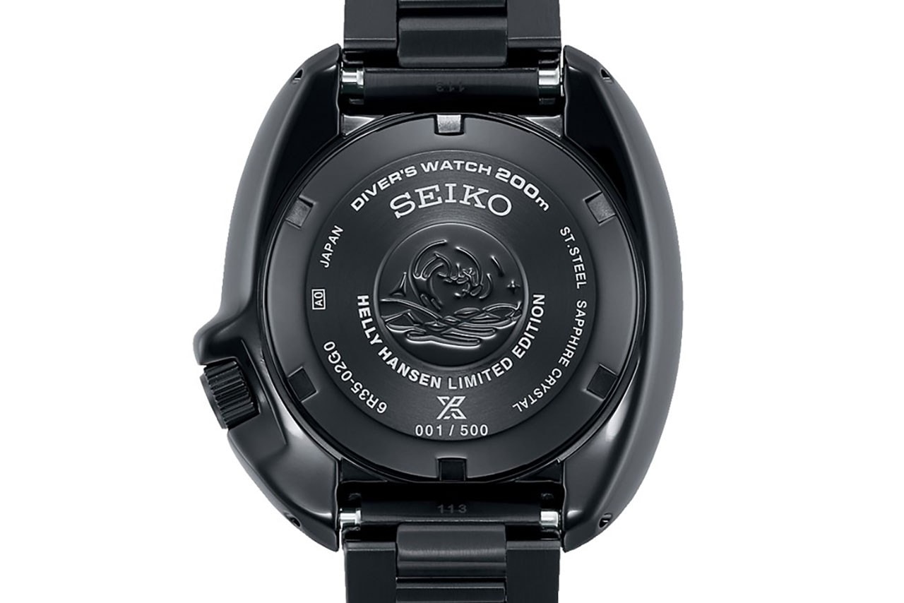 Helly Hansen x Seiko Prospex 限量發行 500 枚聯乘錶款正式發佈