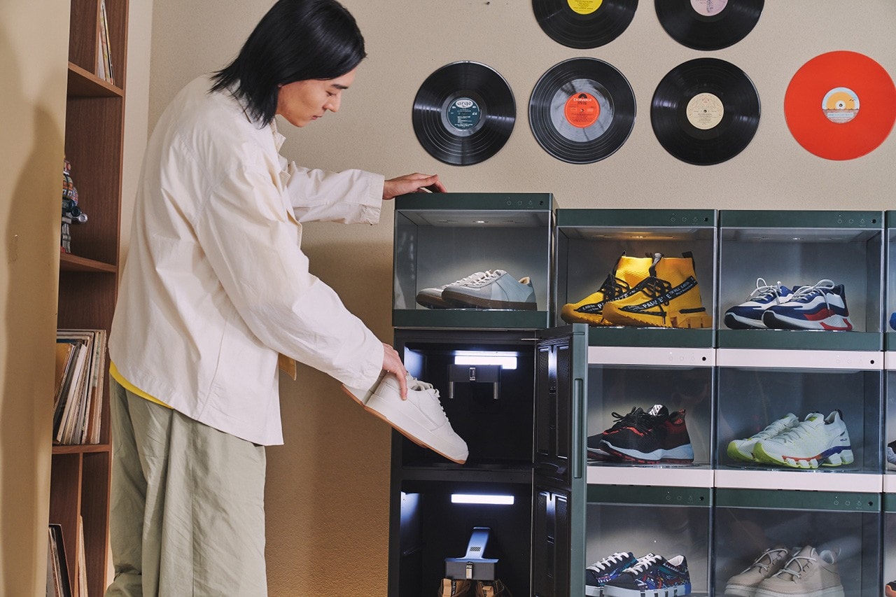 LG 新款「高科技球鞋收納盒」一次解決展示和保養問題