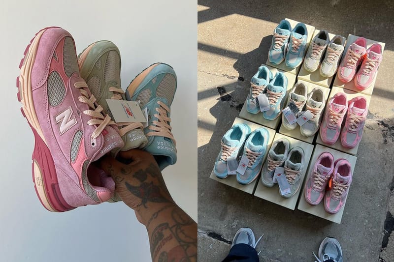 俏皮粉彩！Joe Freshgoods x New Balance 993 最新聯名系列率先曝光