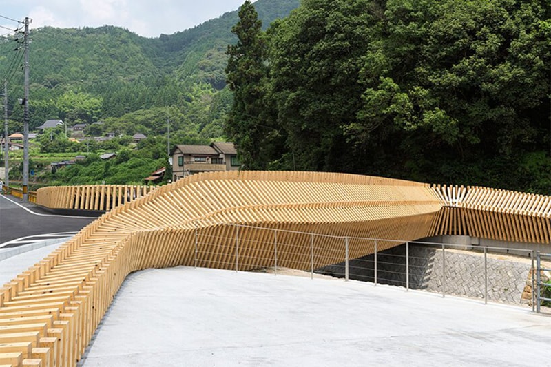 傳奇建築師隈研吾重新打造日本岩國市「久杉橋」