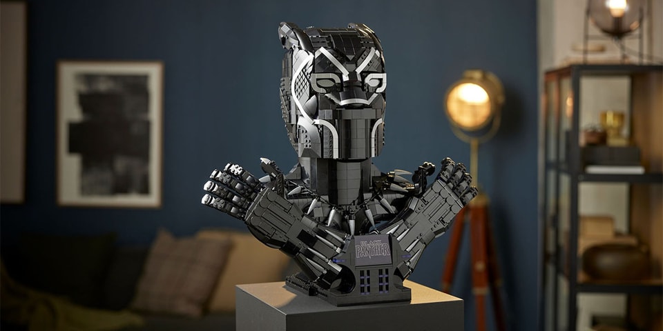 LEGO《黑豹 Black Panther》1/1 比例胸像積木正式亮相