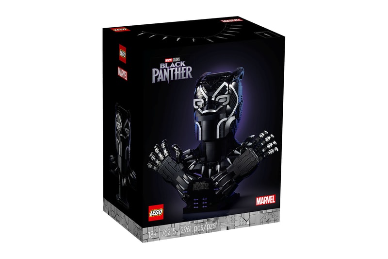 LEGO《黑豹 Black Panther》1/1 比例胸像積木正式亮相