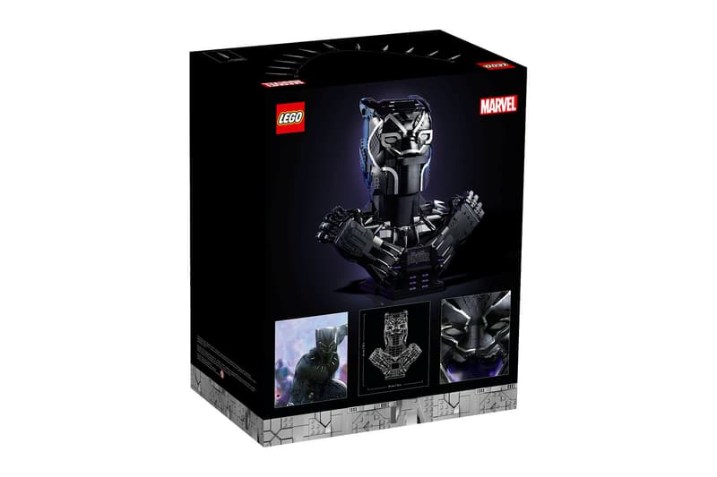 LEGO《黑豹 Black Panther》1/1 比例胸像積木正式亮相