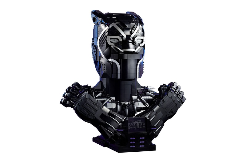LEGO《黑豹 Black Panther》1/1 比例胸像積木正式亮相