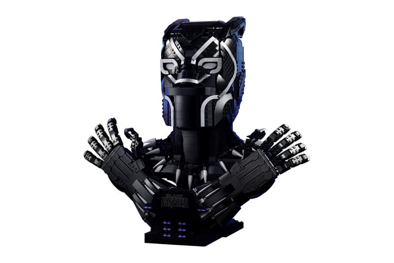 LEGO《黑豹 Black Panther》1/1 比例胸像積木正式亮相