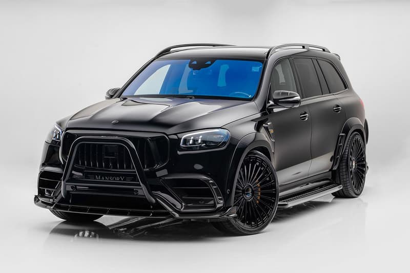 Mansory 打造 800 匹馬力 Mercedes-AMG GLS 63 終極黑化碳纖維改裝車型