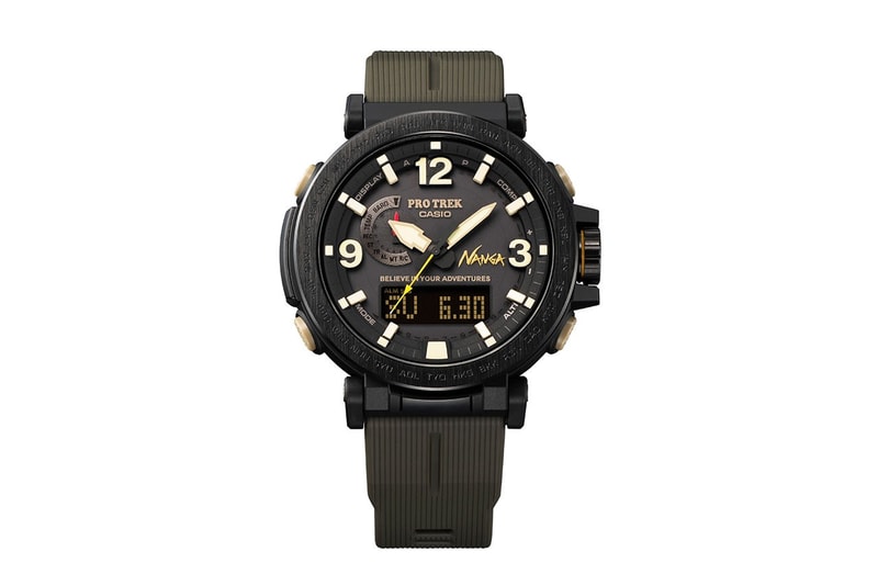 Nanga x Casio Pro Trek 全新聯名錶款正式登場
