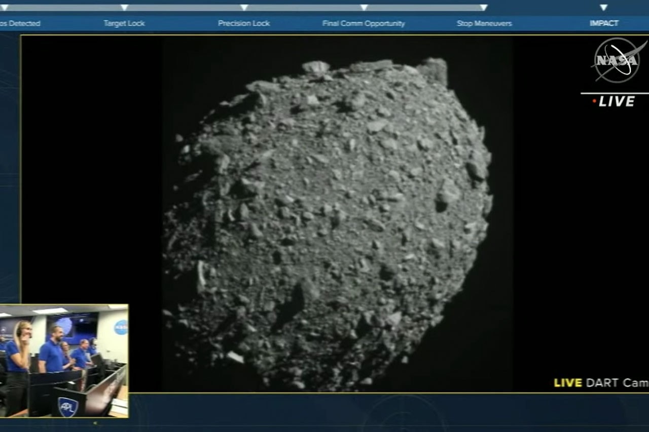 NASA 探測器成功於首次測試撞擊小行星「Dimorphs」