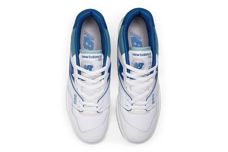 率先近賞 New Balance 550 全新藍白配色「Argon」