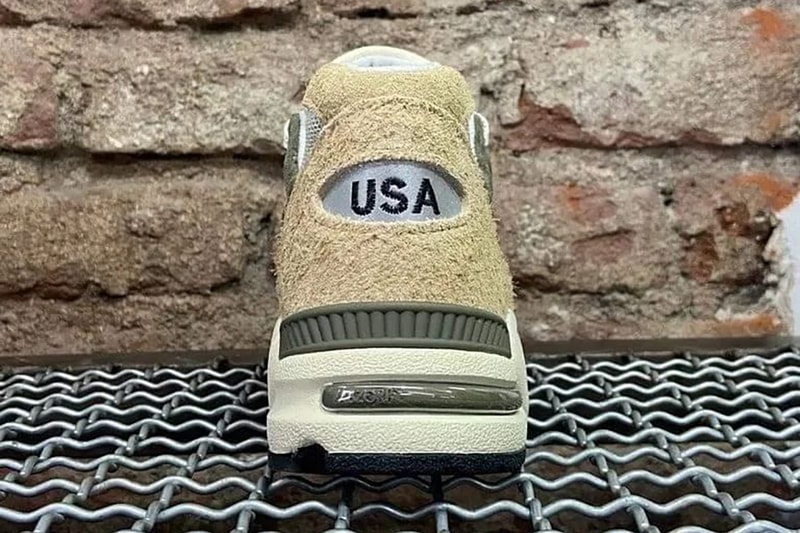 New Balance 990v2 MADE in USA 全新配色「Olive/Beige」率先亮相