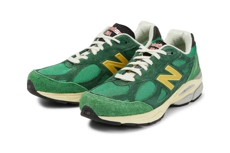 New Balance 990v3 推出全新 Green/Yellow 配色