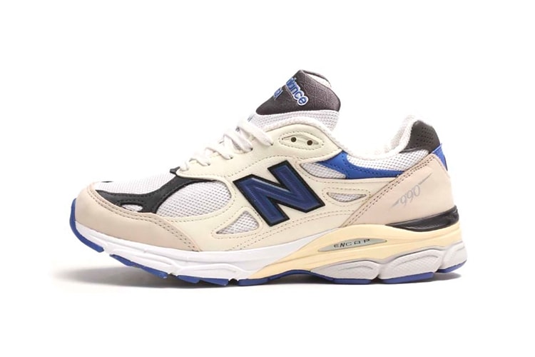 New Balance 990v3「White/Blue」全新配色正式發佈