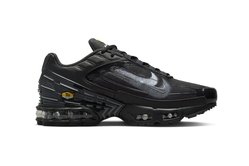 Nike Air Max Plus 3 最新全黑配色正式發佈