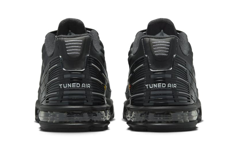 Nike Air Max Plus 3 最新全黑配色正式發佈