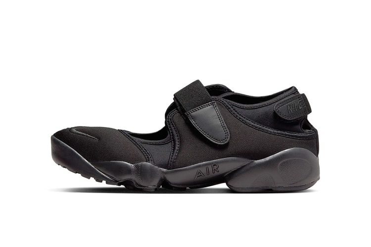 Nike Air Rift 全黑配色「Triple Black」即將回歸上架