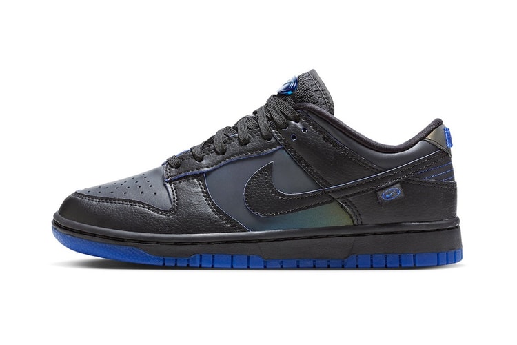 率先近賞 Nike Dunk Low 全新「Iridescent/Royal Blue」虹彩造型