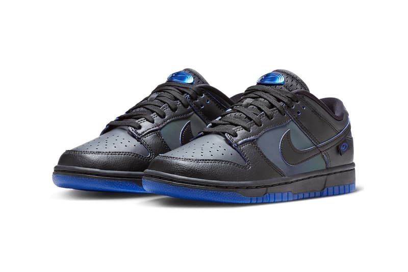 率先近賞 Nike Dunk Low 全新「Iridescent/Royal Blue」虹彩造型