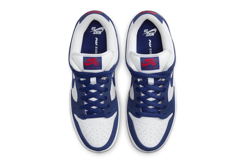 Nike SB Dunk Low 最新配色「LA Dodgers」官方圖輯、發售情報正式公開