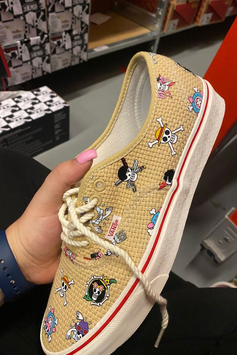率先預覽《ONE PIECE》x Vans Authentic 最新聯名鞋款