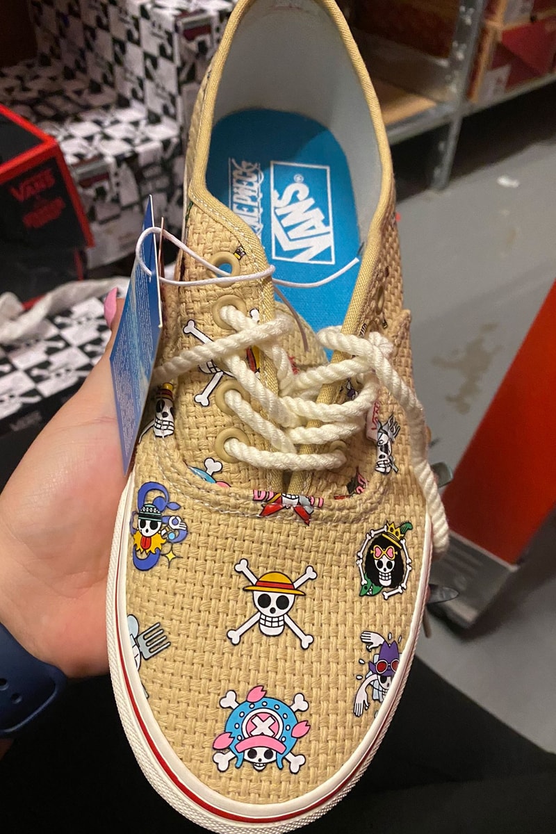 率先預覽《ONE PIECE》x Vans Authentic 最新聯名鞋款