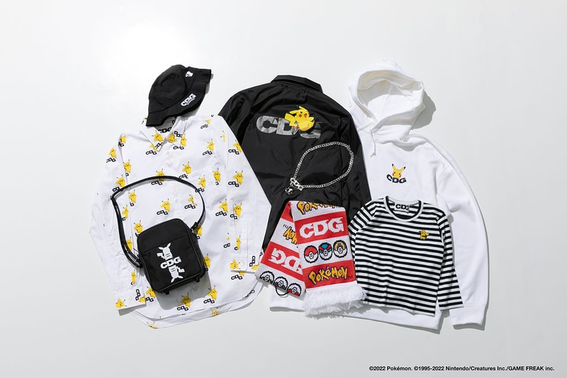 COMME des GARÇONS CDG x Pokémon 完整聯乘系列正式公開