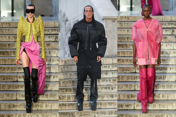 Rick Owens 正式發佈 2023 春夏女裝系列「EDFU」
