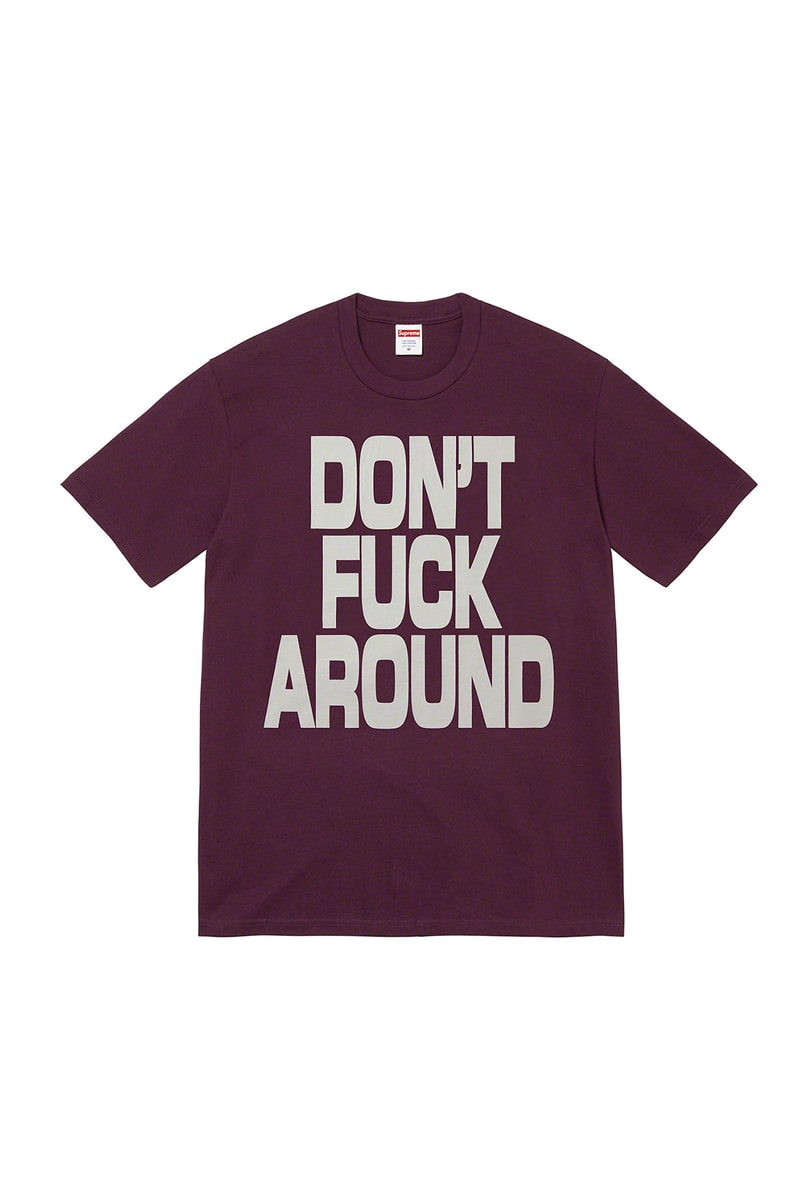 Supreme 全新 2022 秋季 T-Shirt 系列正式登場