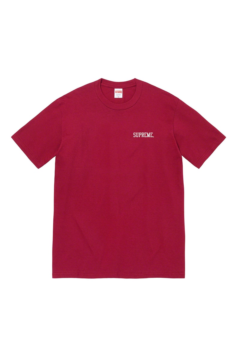 Supreme 全新 2022 秋季 T-Shirt 系列正式登場