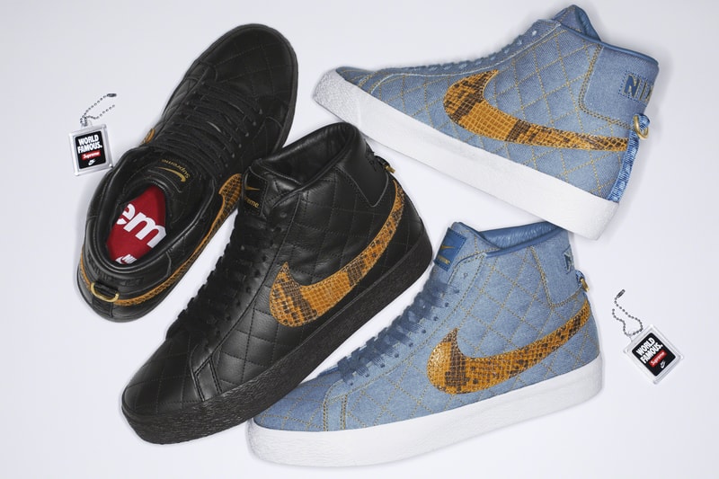 Supreme x Nike SB 全新聯名 Blazer Mid 系列正式登場