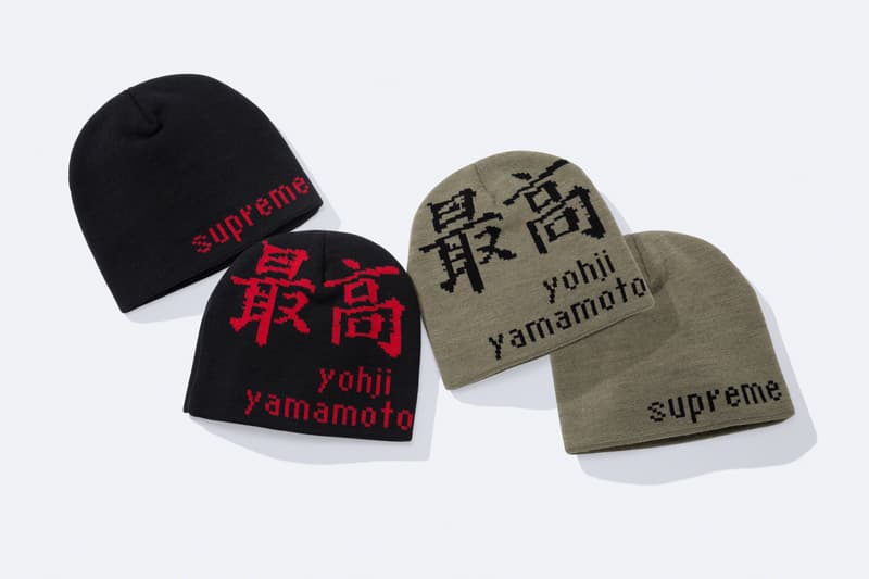 Supreme x Yohji Yamamoto 2022 秋季聯名系列正式發佈
